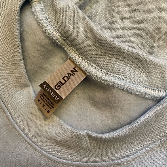 Gildan Unisex Fleece-back Snowboard Sweatshirt - Picture 4 of 6